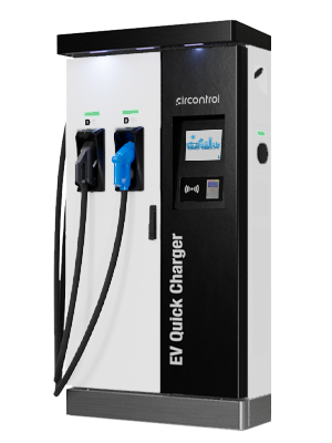 Solution de recharge rapide mixte eVolve Rapid 25 kW - Accor Solutions